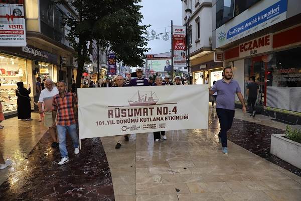 RÜSUMAT NO:4’ÜN 101. YIL DÖNÜMÜ KUTLANDI